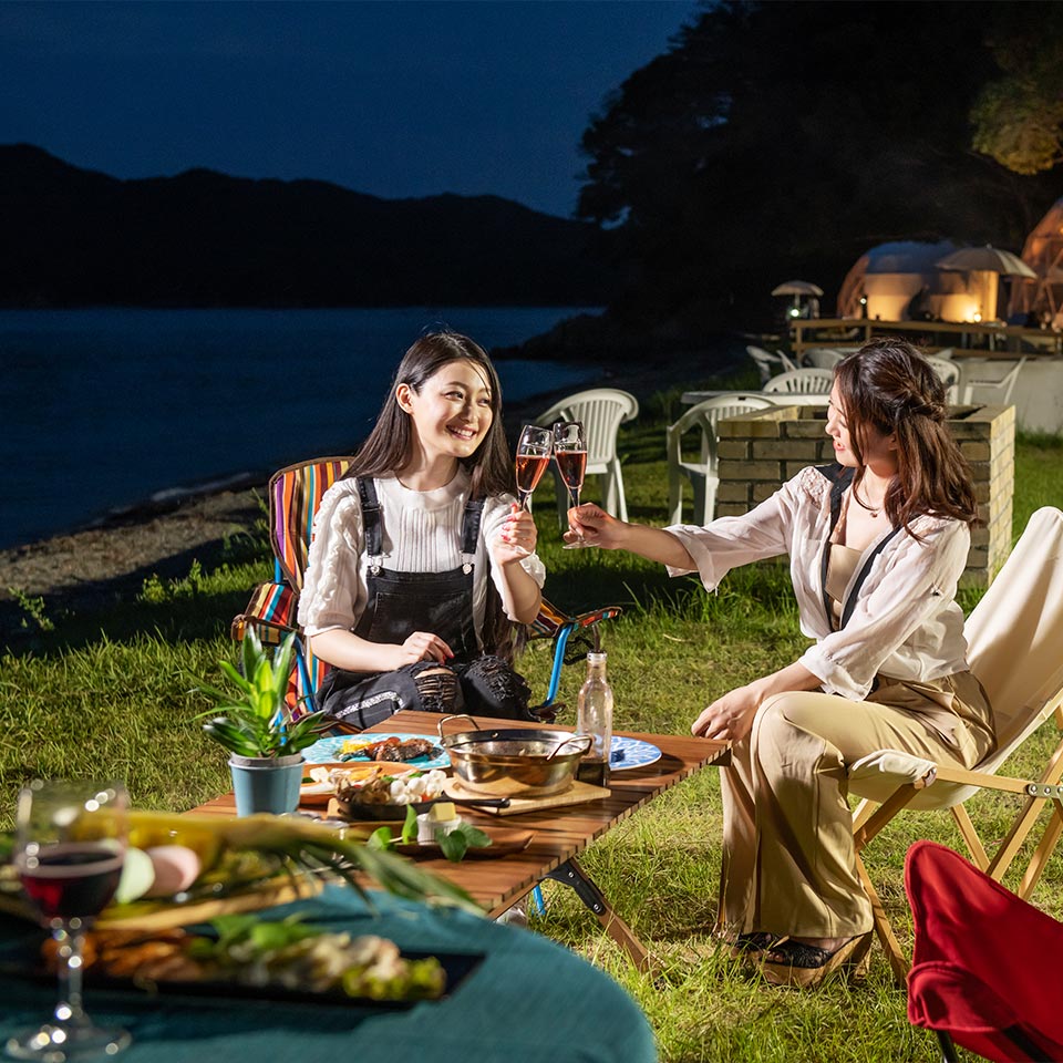 目と舌で味わうBBQディナー